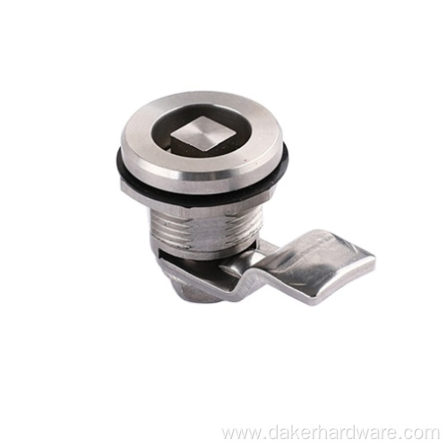 Triangle lock core small impact tubular cam lock